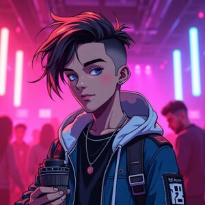 Get ready to meet Ryu, the charismatic new face of DJ Central TV’s innovative A.I. influencer team who with Kira form the driving force for all things A.I in the influencer worlds !