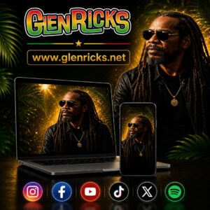 Glen Ricks’ Timeless Reggae Legacy Continues Expanding Worldwide Through Powerful New Website Launch & Growing Global Digital Presence