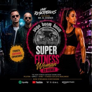 The Key Crashers get the radio and airplay love on Paleton and the new Fitness Anthem Women Can’t Stop Playing: How Super Fit Women are generating a new fan base for DL Down3r and The Key Crashers !