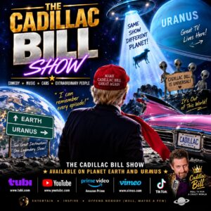 The Cadillac Bill Show Continues Building Its Global Audience as Social Media Campaign Drives New Viewers to One of Canada’s Most Unique Variety and Talk Back Shows!